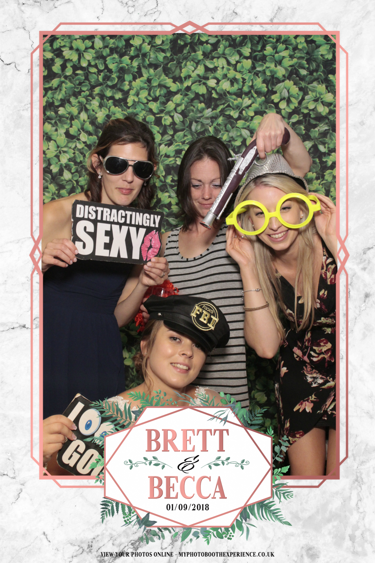 Brett & Becca's Wedding | View more photos from the event at gallery.myphotoboothexperience.co.uk/u/MyPhotoBoothExperienceLtd/Brett-Beccas-Wedding